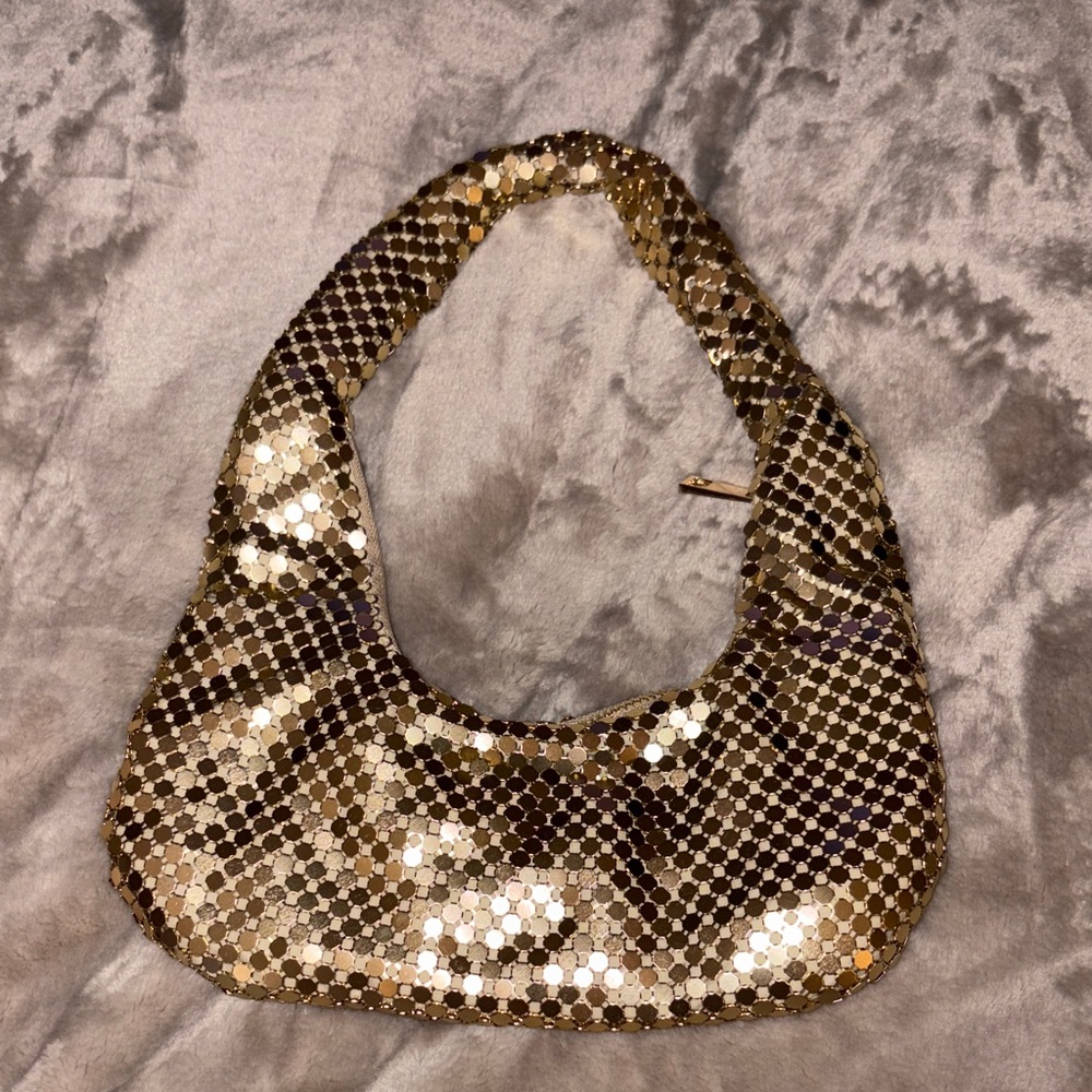 Gold Sequin Women's Bag